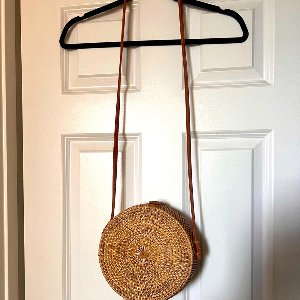 Handwoven Rattan Bag